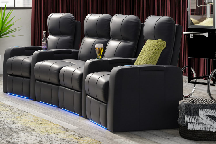 Cozy Comfortable Home Theater Seating Ideas Wayfair   Default Name 